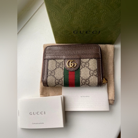 Gucci Ophidia GG Card Case Wallet - Picture 2 of 7